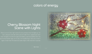 Image of colors of energy wordpress website designed by webedge