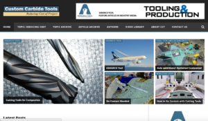 Image of custom carbide tools wordpress website designed by webedge